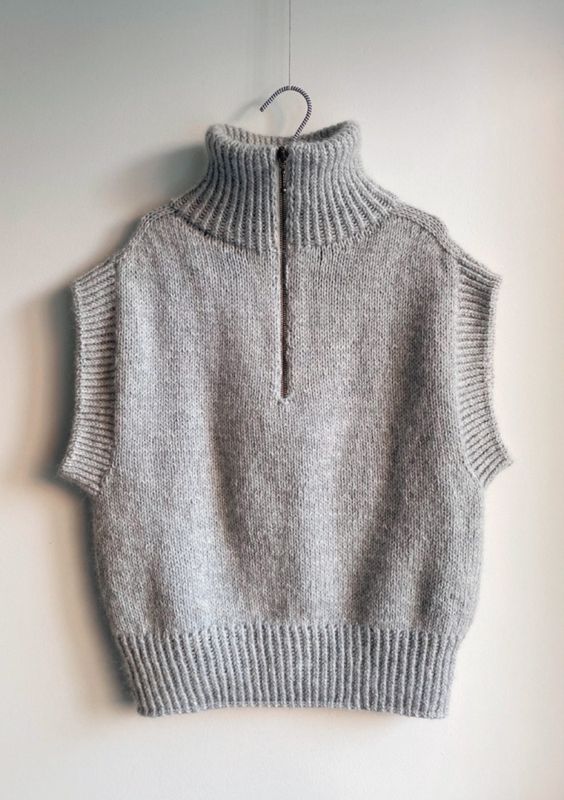 Zipper slipover oppskrift