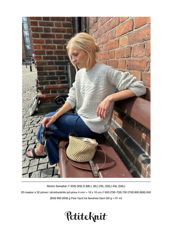 Storm sweater oppskrift