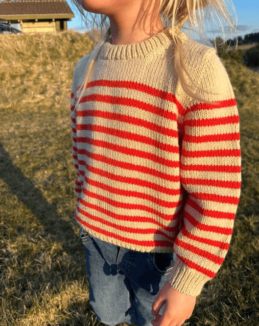 Hovedbilde Lyon Sweater junior oppskrift