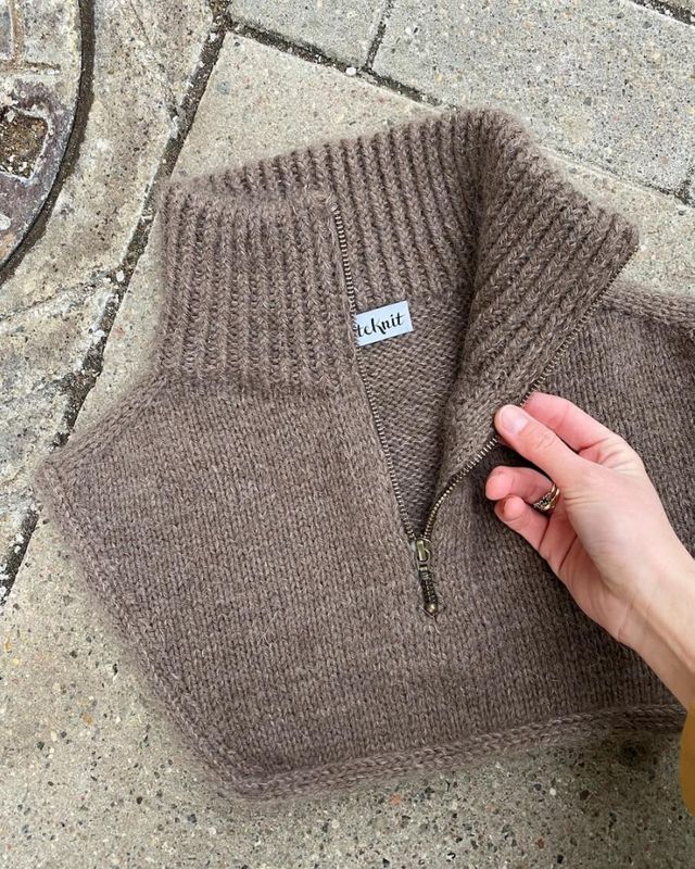 Zipper Neck oppskrift