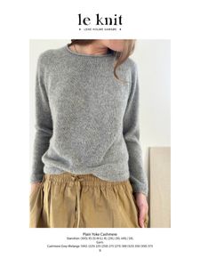 Hovedbilde Plain Yoke Cashmere