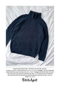 Hovedbilde Dagmar Sweater Man oppskrift
