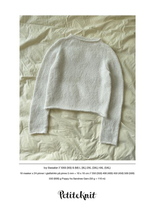 Hovedbilde Ivy Sweater oppskrift