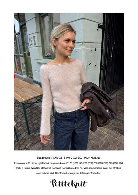 Hovedbilde Bea Blouse oppskrift