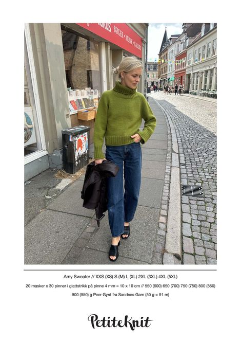 Hovedbilde Amy Sweater oppskrift